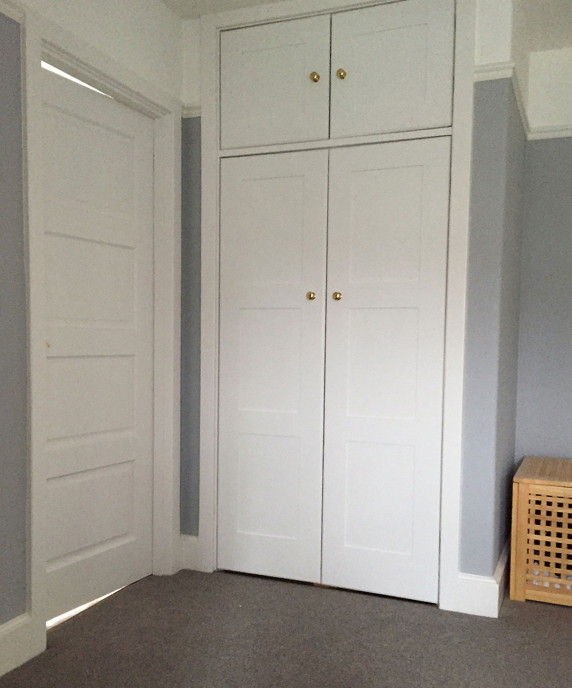 Interior painting of doors and trim